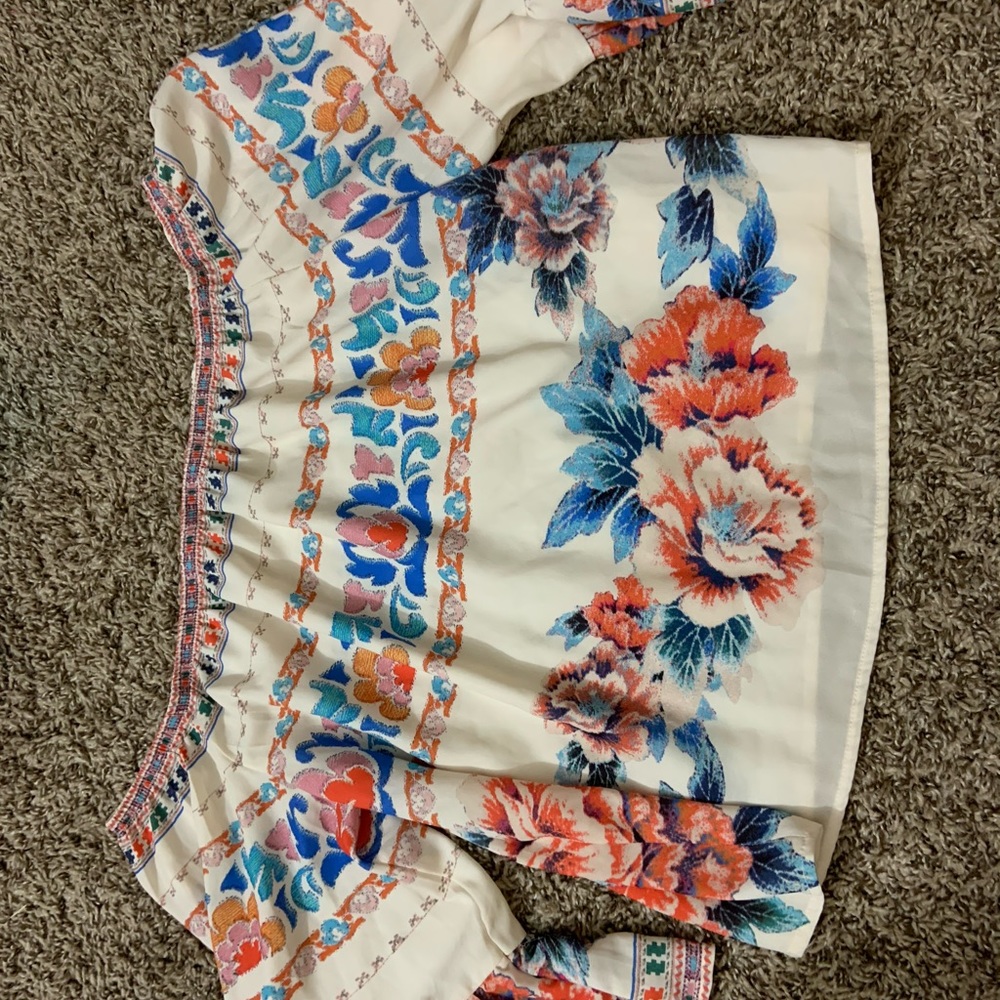 Off the shoulder blouse